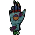 thumbnail image 1 of Magic Hands Patches Embroidered Applique Iron on Patches for Biker Jacket Backpack Decorated Badges 1 Piece, 1 of 5