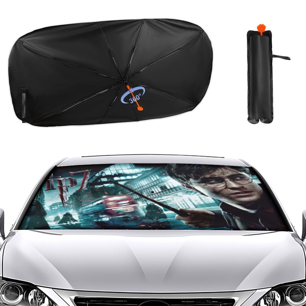 Magic Harry Potter Car Sunshade Umbrella For Car SUV Trucks Front