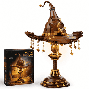 Light-up Wizard Hat Building Set, Birthday,Halloween,Christmas Gifts for Wizard Fans