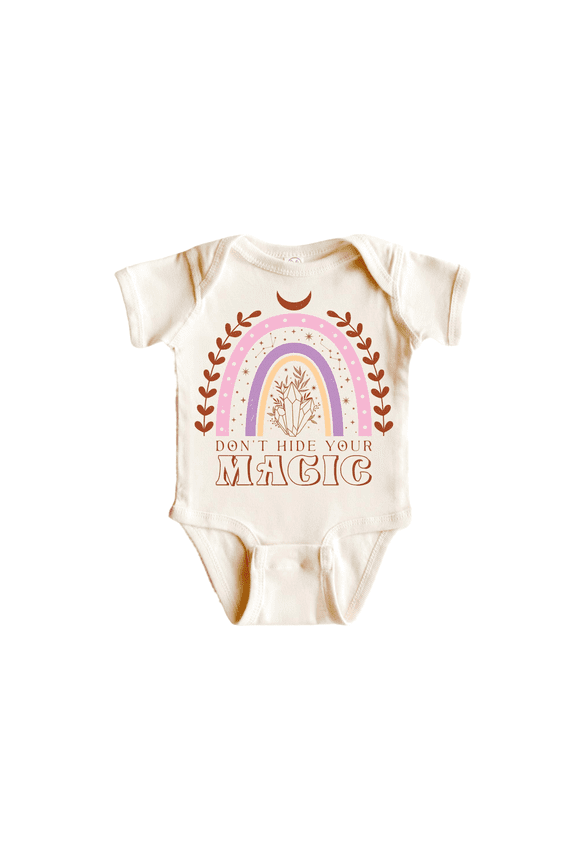 Magic Hide Celestial Newborn Baby Bodysuit