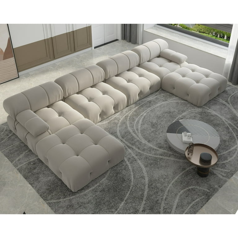 Symmetrical u on sale shaped sectional