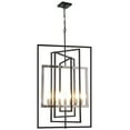 thumbnail image 1 of Magic Home 7-Light Lantern Pendant Light Fixtures,Farmhouse Foyer Lighting Fixtures,Rustic Dining Room Light Fixtures,Large Foyer Chandeliers,Sliver, 1 of 7