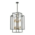 thumbnail image 1 of Magic Home 8 - Light Lantern Rectangle Chandelier Pendant Light Ceiling Mount, 1 of 7
