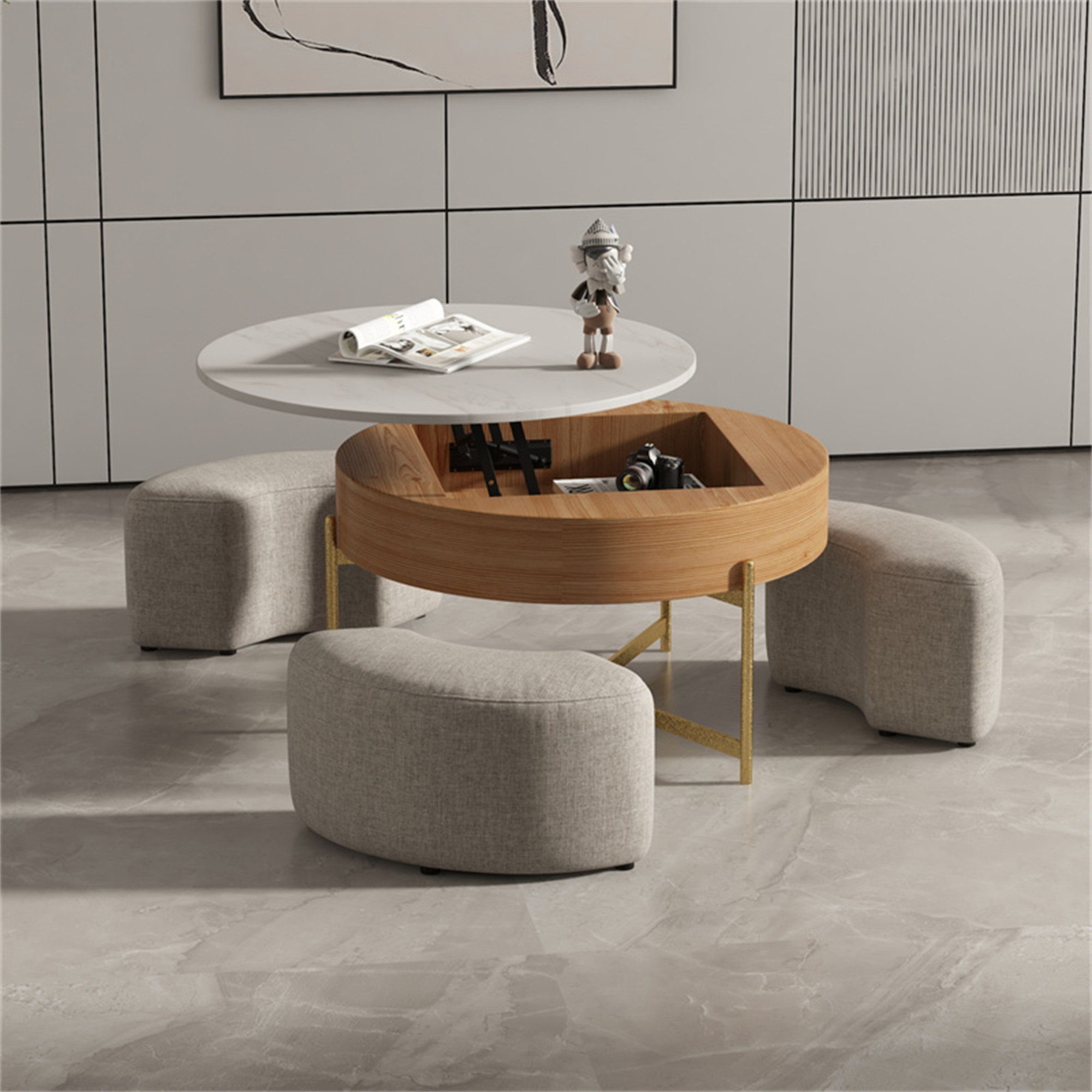 Simpli Home Burlington Coffee Table