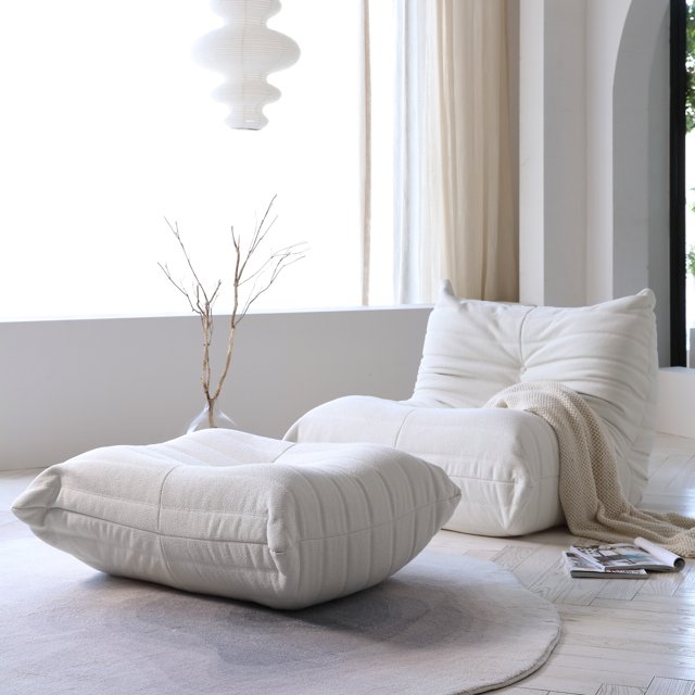 Magic Home Modern Sectional Sofa Togo Sofa Lazy Sofa Floor Sofa Foam