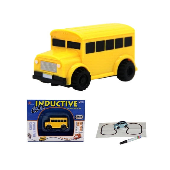 Magic Inductive Car Toy, Pen Follow Line Toy Car for Interactive Play and Learning