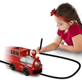 thumbnail image 1 of Magic Inductive Truck [Follows Black Line] Magic Toy Car for Kids & Children � Best MINI Magic Pen Inductive Fangle Kids (Red-Train), 1 of 9