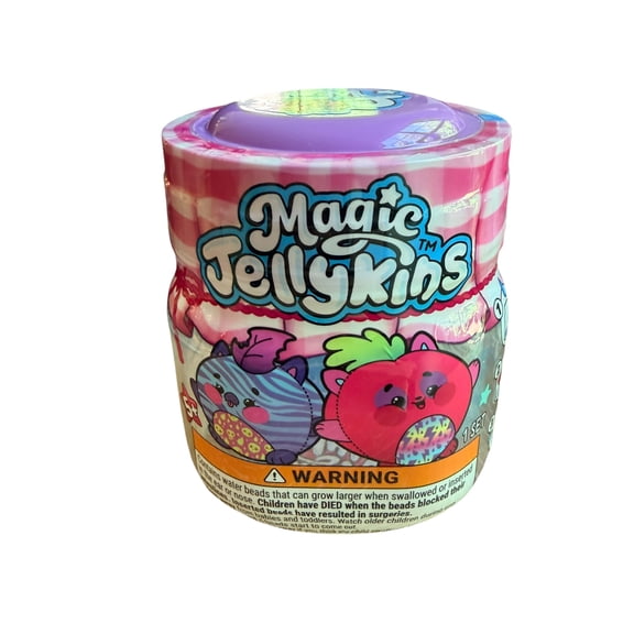 Magic Jellykins Plush Jar Mystery Jar (One Random Color Selected)