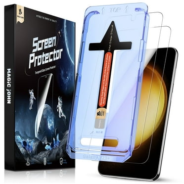 Magic John 2 Pack Screen Protector for Samsung Galaxy S23 /Plus Tempered Glass Anti-Scratch