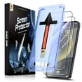 Magic John 2 Pack Screen Protector for Samsung Galaxy S24 Tempered