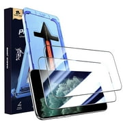 MAGIC JOHN 2 Pack Screen Protector for iPhone 11 Pro Max/iPhone XS Max 6.5 inch HD Clear Tempered Glass Screen Saver Easy Installation