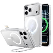 Magic John Case for iPhone 17 Pro Max with Kickstand,Compatible with MagSafe,12FT Mil-Grade Drop Shockproof Protection A