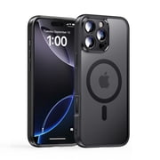 Magic John for iPhone 16 Pro Phone Case Compatible with MagSafe, Military Grade Drop Protection, Translucent Matte Back