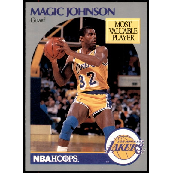 Magic Johnson #157 1990-91 Hoops