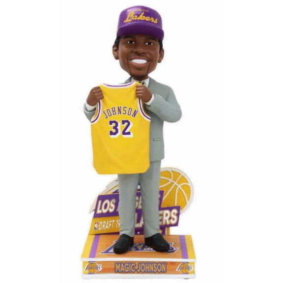 Magic Johnson (Los Angeles Lakers) 1979 NBA Draft Pick Bobblehead