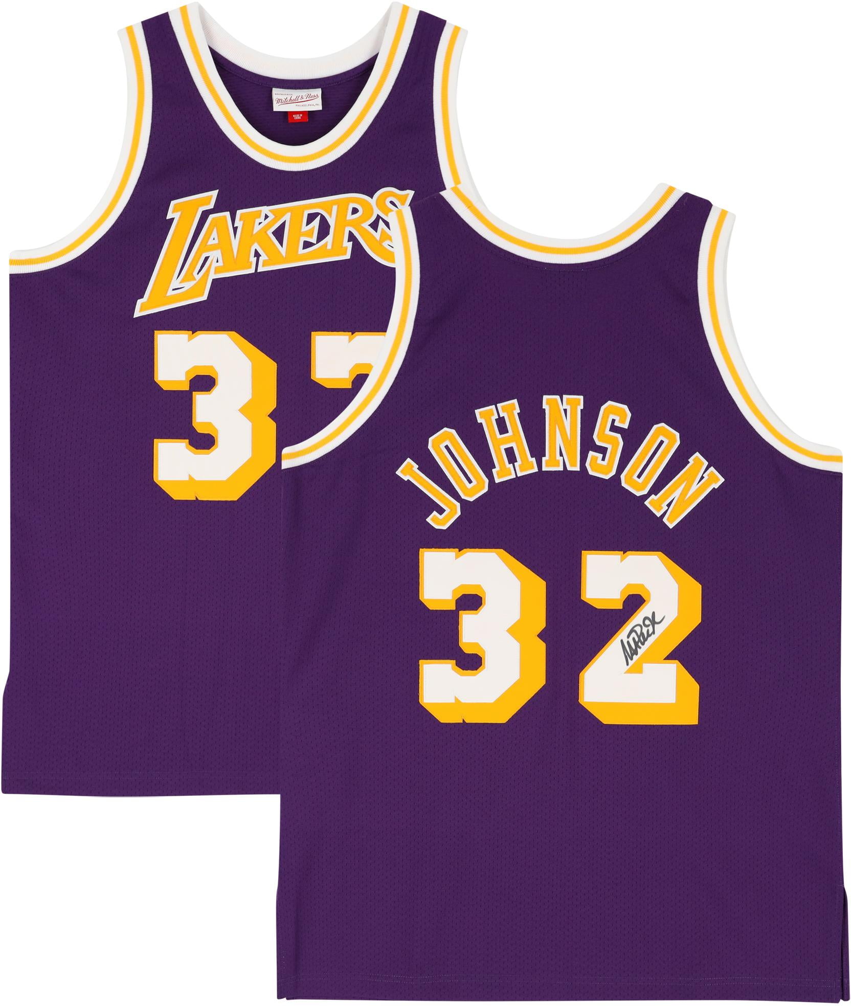 Magic johnson authentic jersey deals