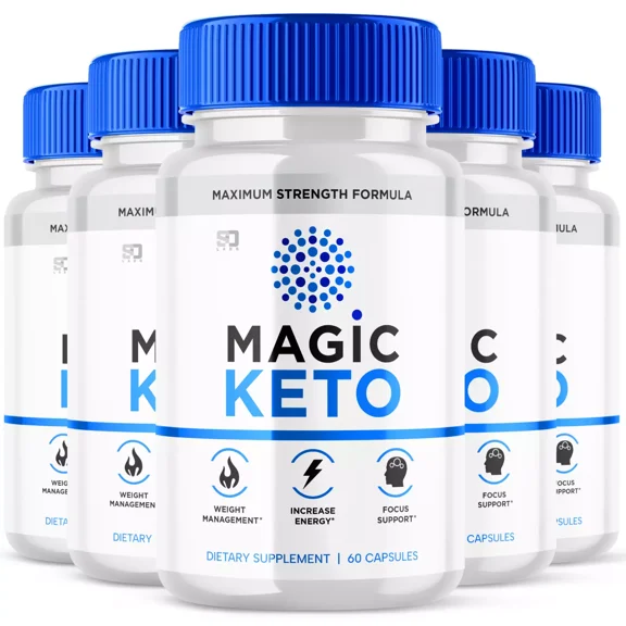 Magic Keto Maximum Strength Weight Support Supplement 300 Capsules