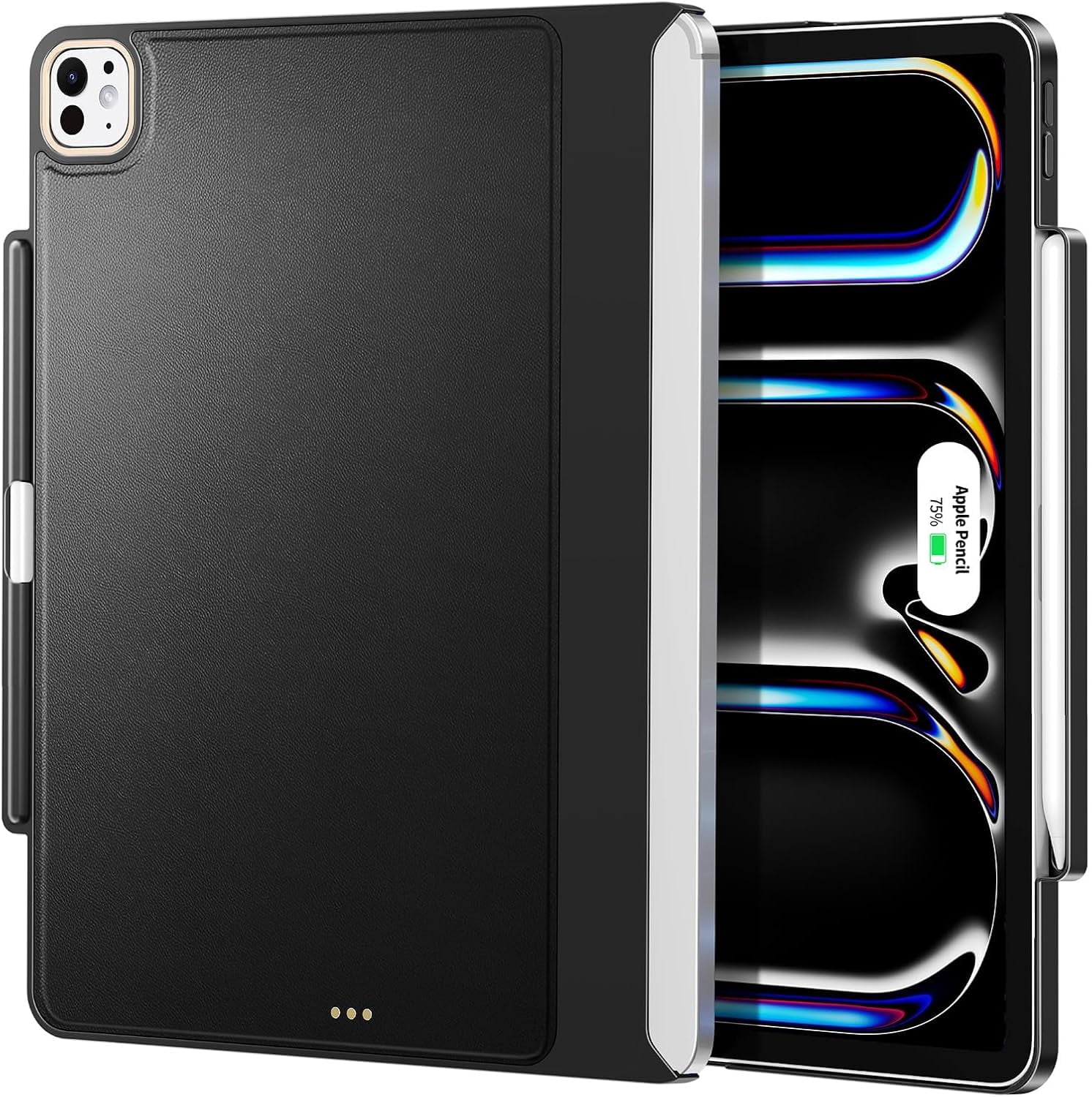 Magic-Keyboard Case for iPad Pro-11 inch M4 2024 with Pencil