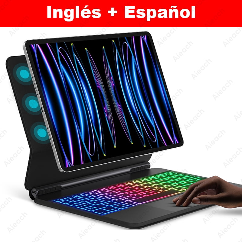 Magic Keyboard Case for iPad 10th Pro 11 1st 2nd 3rd 4th Bluetooth
