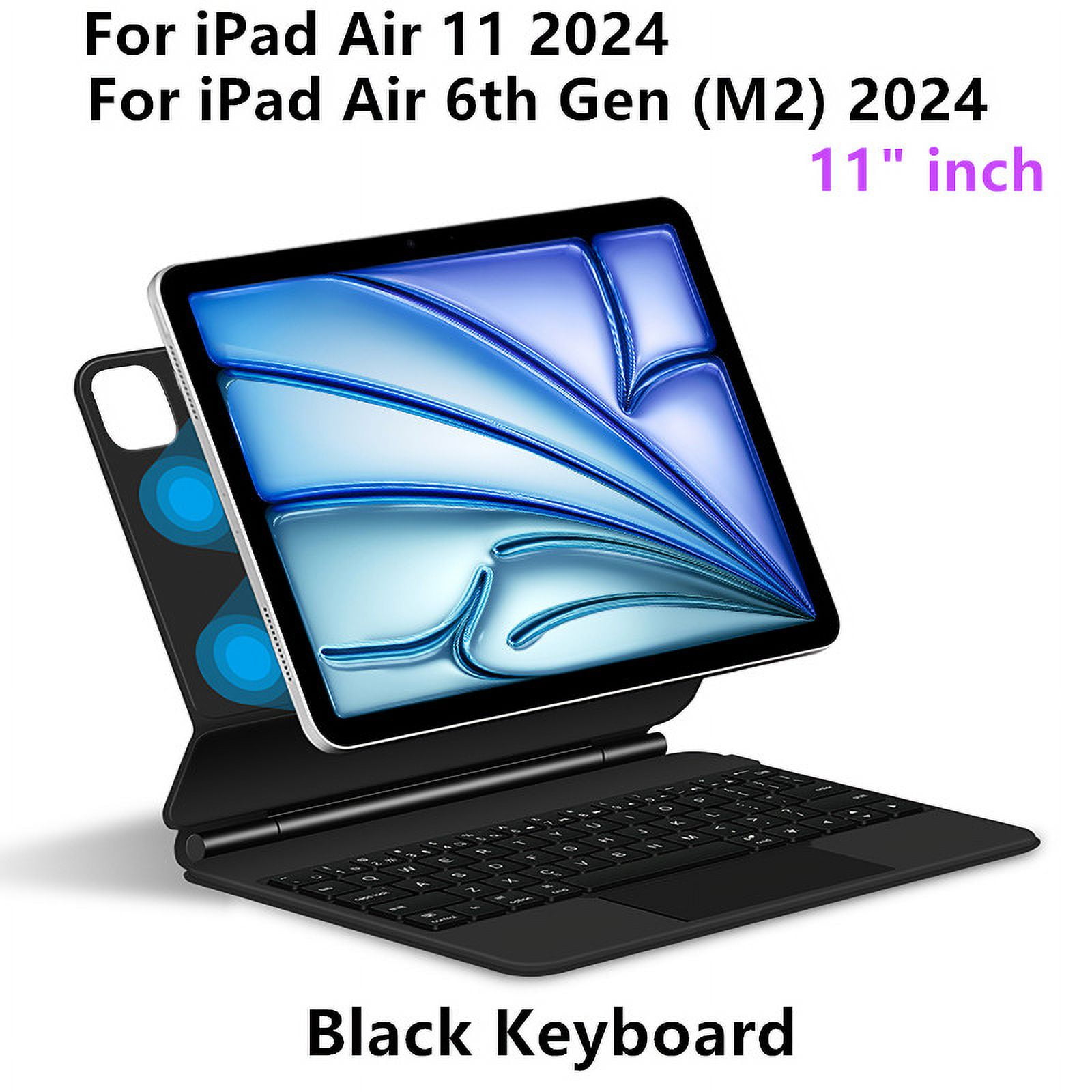 Magic Keyboard For iPad Air 11 2024 Pro 11 Air 6 5 4 Case,For iPad 10