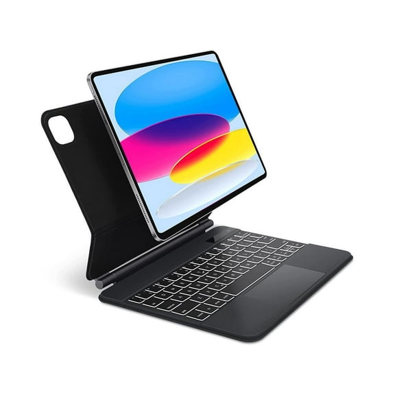 Magic Keyboard for iPad Pro 11 inch 2022 2021 2020 2018 4th 3rd 2nd 1st Gen iPad Air 5 2022 Air 4 10.9 2020 Backlit Trackpad Keyboard Magnetic Stand Cover