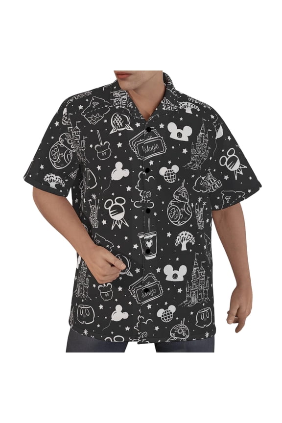 Magic Kingdom Disney Hawaiian Shirt Mickey Summer Shirt