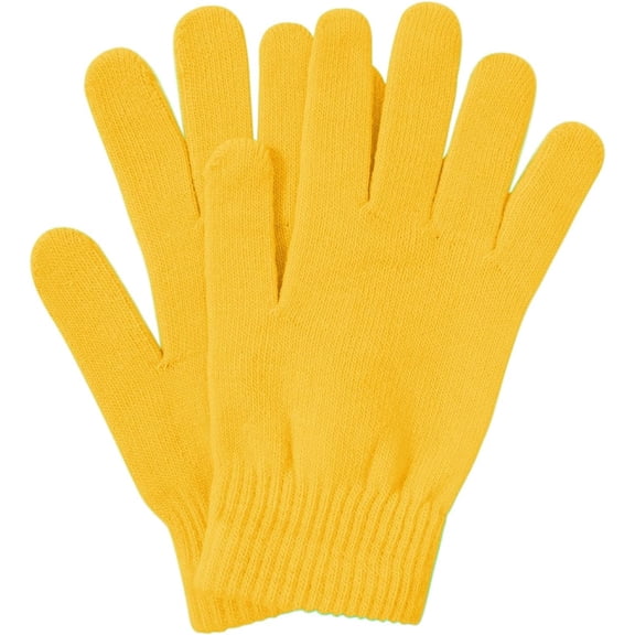 Magic Knitted Gloves for Women Winter Warm Full Finger Mittens for Men Ladies Soft Stretchy Unisex Gloves