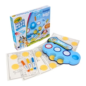 Crayola Color Wonder Magic Light Up Bluey Stamper, Mess Free Coloring, Preschool Supplies, Art Set, Toy for Toddlers, Ages 3+