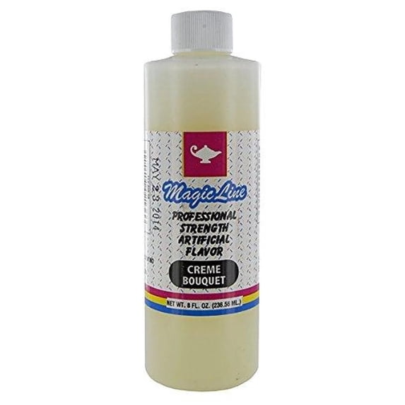 Magic Line Creme Bouquet Flavoring Oil for Baking - Replaces Vanilla Flavor Extracts (32 Ounces)