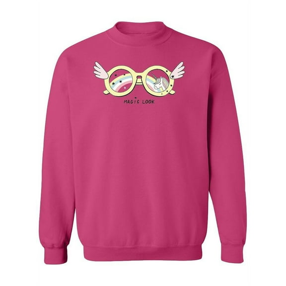 Magic Look Sunglasses Sweatshirt Women -Image by Shutterstock, Female Small
