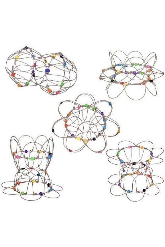 Magic Loops Flexi-Sphere Fidget aka Lotus Flower Mandala or Shape Shifter