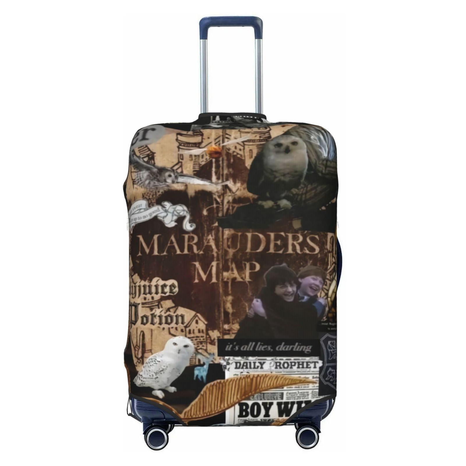 Magic Luggage Cover Hogwarts Suitcase Cover Muggles Wizard Suitcase 