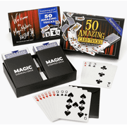 Magic Makers 50 Amazing Card Tricks Kit - Includes Trick Decks