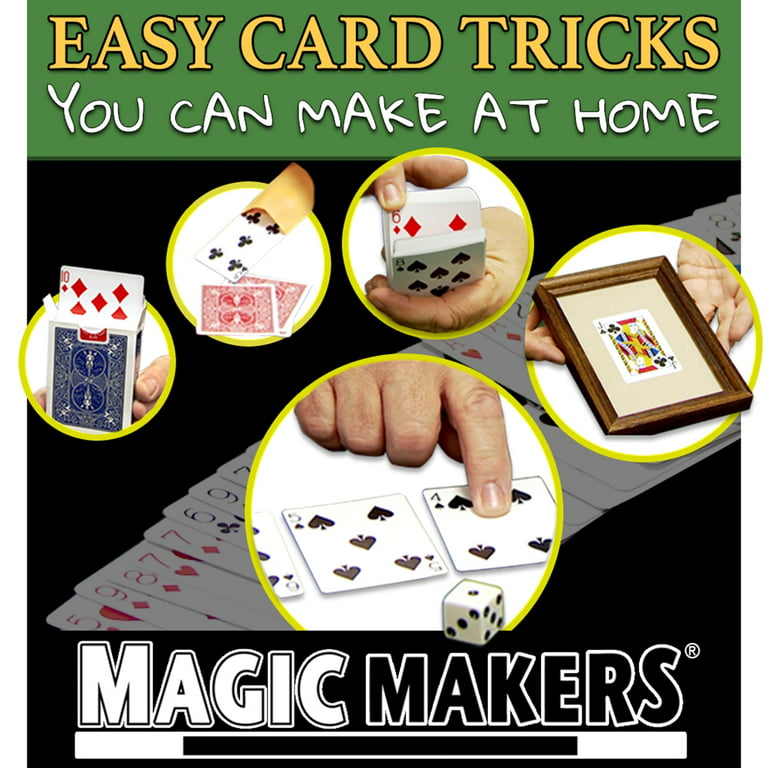 Magic Makers Jokers Wild Card Trick Special Bicycle Cards Included