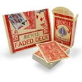 thumbnail image 1 of Magic Makers Faded Rider Back Red Bicycle Deck- Limited Quantities, 1 of 6