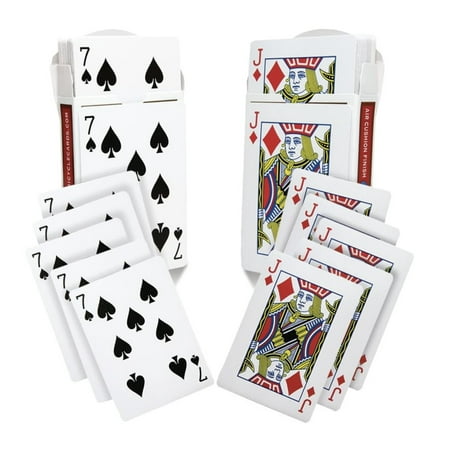 Magic Makers One Way Forcing Red Bicycle Back Decks Combo 7 Spades and Jack Diamonds - 2 Decks Included