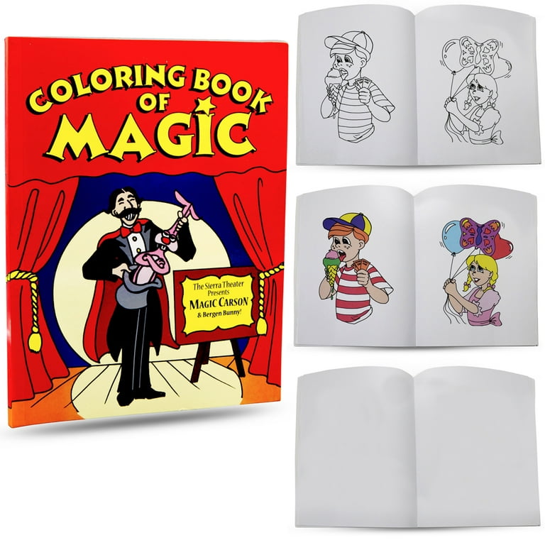 Magic Makers - Magic Coloring Book - A Magic Trick for All Skill Levels