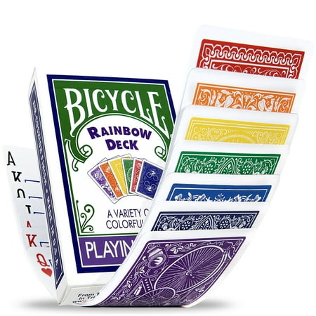 Magic Makers Rainbow Deck, 52 Cards, Magic Tricks