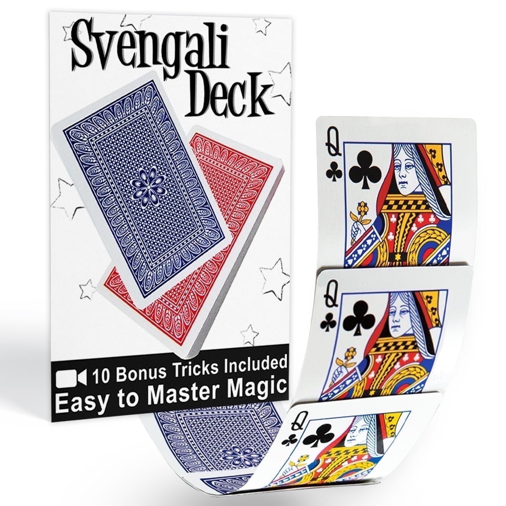 Marked Cards Ted's Sterling Magic Bicycle Svengali Deck Trick In Blue