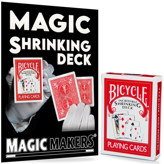 The Incredible Shrinking Deck Magic Trick
