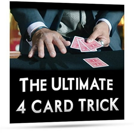 Magic Makers Ultimate 4 Card Trick by George Bradley