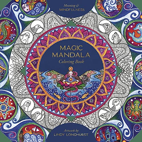 Pre-Owned Magic Mandala Coloring Book: Meaning & Mindfulness Paperback