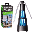 Magic Mesh 2 in 1 Fly Fan & Bug Zapper Chemical-Free Pest Control ...