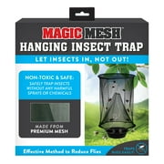 Magic Mesh Hanging Insect Trap, Non-Toxic & Safe, Black