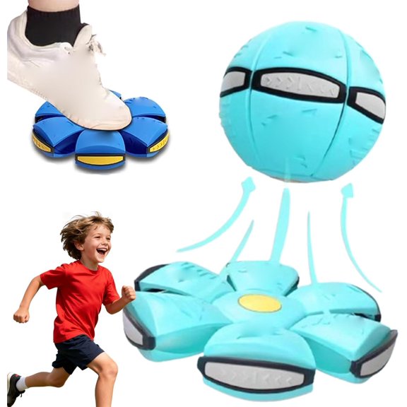 Magic Meta Ball, Magic Bouncing Ball, Student's Bouncing Balls, Magic Metaball, Magic Flying Saucer, Bouncy Balls, Parent Interaction (Macaron Blue,Lights)