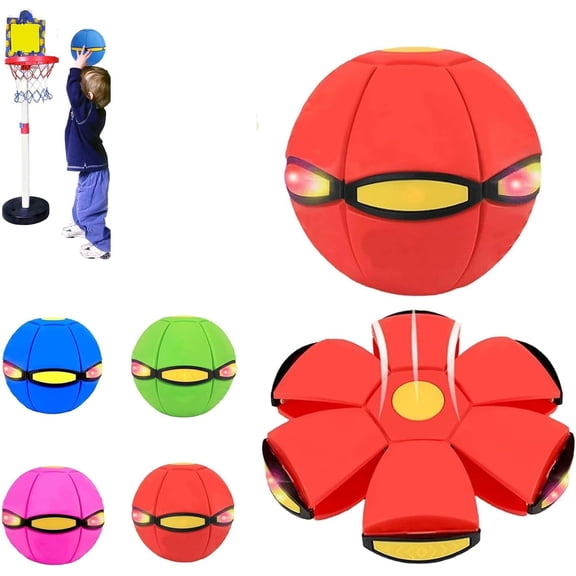 Magic Meta Ball, Magic Bouncing Ball, Student's Bouncing Balls, Magic Metaball, Magic Flying Saucer, Bouncy Balls, Parent Interaction (red)