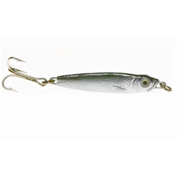 Magic Metals Hologram Fishing Lure w/ Welded Rings, Sharp Hooks & 3D Realistic Eyes
