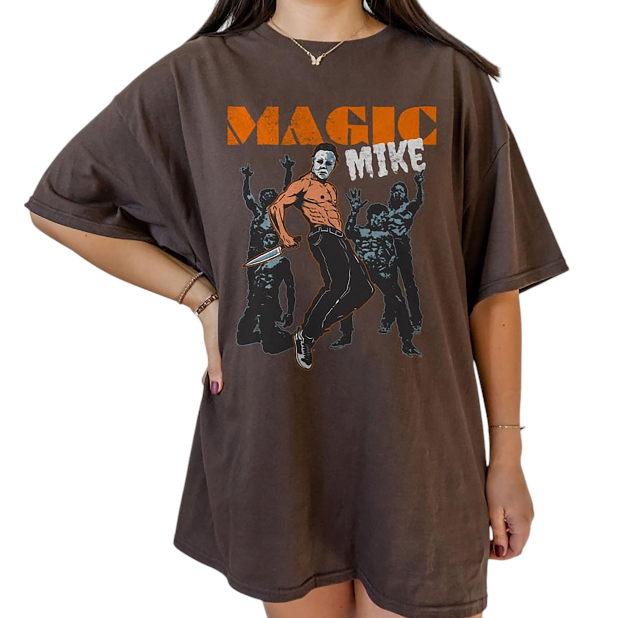 Magic Mike Michael Myers Halloween Inspired Retro Unisex Classic 2D