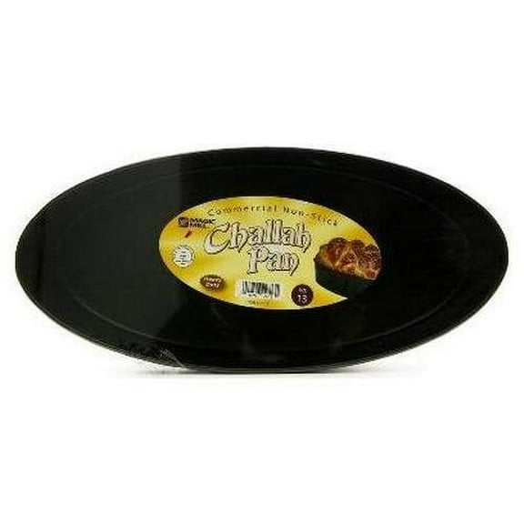 Magic Mill NCCP10 10 in. Oval Challah Pan, Non Stick