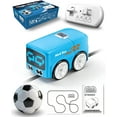 thumbnail image 1 of Magic Mini Bus Rc Bus,2026 Upgraded Rc-Controlled with Expression Light Adjustment & 4 Play Modes, Automatic Avoidance Patrol Line, Follow Gesture & Remote Driving (Blue), 1 of 9